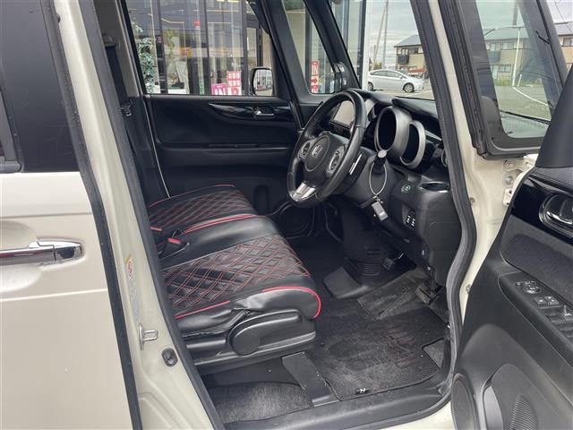 Ｎ－ＢＯＸカスタム Ｇ・ターボＡパッケージ　純正ナビ：ＶＸＭ－１５５ＶＳｉ　バックカメラ　クルーズコントロール　両側パワースライドドア　社外エンジンスターター　ステアリングスイッチ　パドルシフト　ＥＴＣ（17枚目）