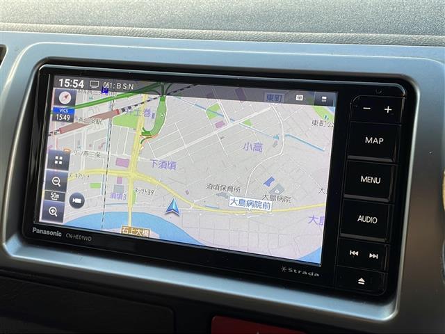 ハイエースバン スーパーGL ディーゼルターボ 4WD ワンオーナー 社外メモリナビ:CN-HE01WD バックカメラ 冬タイヤ積載 社外エンジンスターター 前後ドライブレコーダー 取扱説明書 保証書(9枚目)