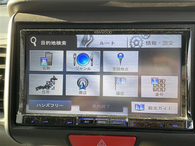 Ｎ－ＢＯＸ Ｇ・Ｌパッケージ　ナビ：ＭＤＶ－７２７ＤＴ（ＢＴ／ＦＭ／ＡＭ／フルセグ）　片側電動ドア　ＥＴＣ　フォグランプ　夏用タイヤ積載　ドアバイザー　シガーソケット　電動格納ミラー（8枚目）