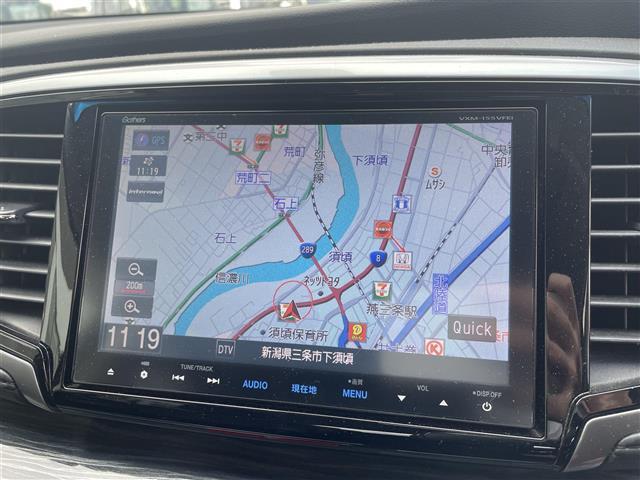 オデッセイ アブソルート・EX 純正8インチナビ フルセグTV 衝突軽減ブレーキ 両側電動スライドドア バックカメラ LEDヘッドライト ハーフレザーシート パワーシート スペアキー プッシュスタート ビルトインETC(2枚目)