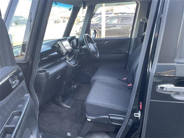 N-BOXカスタム G SSパッケージ 社外メモリナビ:NR-MZ03 バックカメラ 両側パワースライドドア 前方ドライブレコーダー ステアリングスイッチ ETC 保証書 取扱説明書(21枚目)