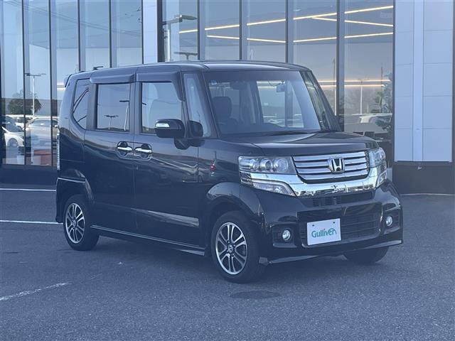 N-BOXカスタム G SSパッケージ 社外メモリナビ:NR-MZ03 バックカメラ 両側パワースライドドア 前方ドライブレコーダー ステアリングスイッチ ETC 保証書 取扱説明書(29枚目)