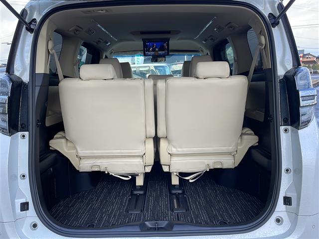 ヴェルファイアハイブリッド X 純正ナビ フルセグ Bluetooth フリップダウンモニター レザーシート 両側パワースライドドア レーダークルーズコントロール ETC バックカメラ 純正フロアマット 純正AW16インチ(28枚目)