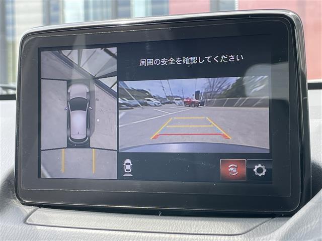 ＣＸ－３ ＸＤ　プロアクティブ　純正ナビ　フルセグＴＶ　全方位ビューモニター　ＢＳＭ　ＨＵＤ　ステアリングスイッチ　レーダークルーズコントロール　ハーフレザーシート　オートエアコン　アイドリングストップ　純正フロアマット　ＬＥＤ（3枚目）