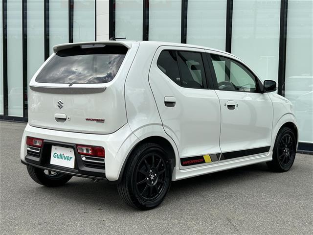 アルトワークス ベースグレード　社外ナビ　ＣＤ　ターボ車　横滑り防止装置　純正１５インチアルミホイール　オートエアコン　レカロシート　プッシュスタート　スマートキー　オートライト　ダブルエアバック（38枚目）