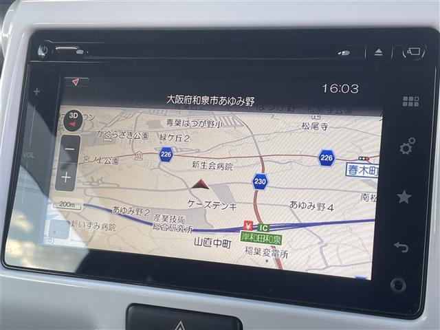 ハスラー X 純正ナビ フルセグTV 全方位モニター 衝突軽減 前席シートヒーター アイドリングストップ 前方ドライブレコーダー 純正フロアマット プッシュスタート スマートキー ETC LEDヘッドライト(4枚目)