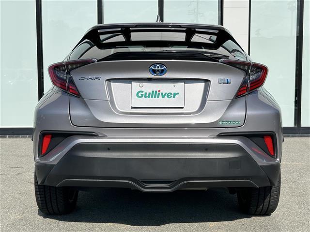 C-HR G 純正9型ナビ 追従クルーズコントロール シートヒーター レザーシート クリアランスソナー ドライブレコーダー ビルトインETC LEDライト オートマチックハイビーム バックカメラ 純正アルミ(37枚目)