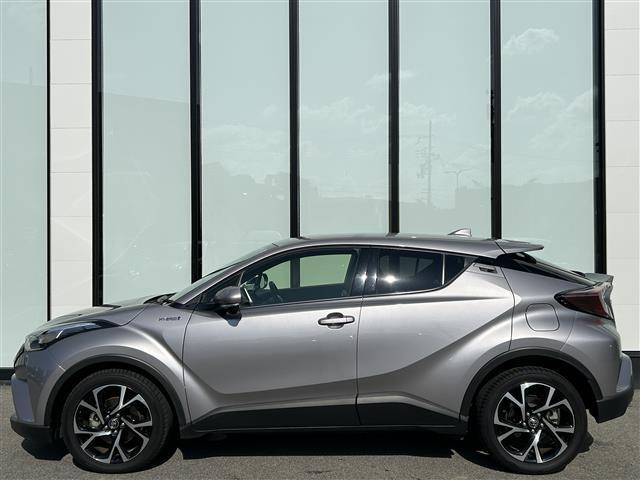 C-HR G 純正9型ナビ 追従クルーズコントロール シートヒーター レザーシート クリアランスソナー ドライブレコーダー ビルトインETC LEDライト オートマチックハイビーム バックカメラ 純正アルミ(38枚目)