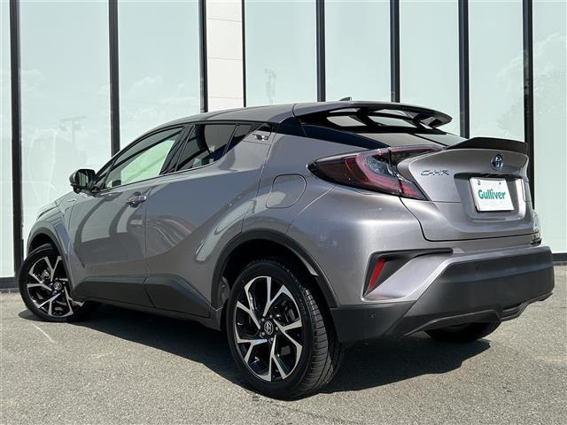 C-HR G 純正9型ナビ 追従クルーズコントロール シートヒーター レザーシート クリアランスソナー ドライブレコーダー ビルトインETC LEDライト オートマチックハイビーム バックカメラ 純正アルミ(43枚目)