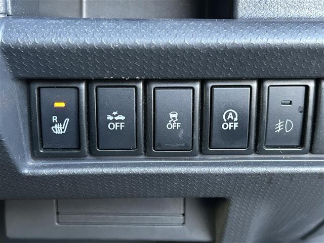 ハスラー Jスタイル 社外ナビ フルセグTV CD/DVD バックモニター 衝突軽減 前席シートヒーター アイドリングストップ 純正アルミホイール オートライト 純正フロアマット プッシュスタート スマートキー ETC(6枚目)