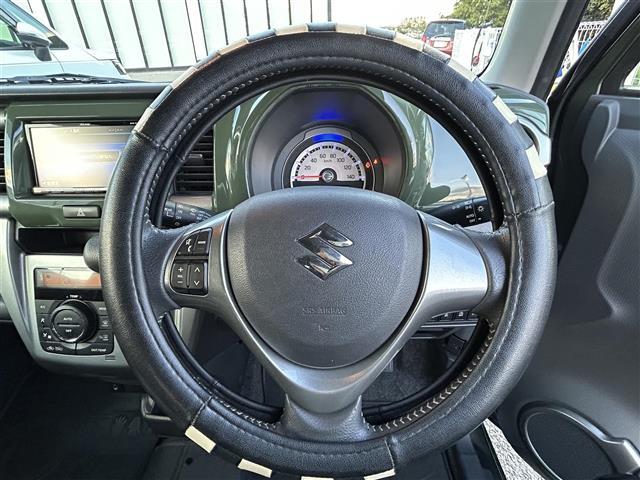 ハスラー Jスタイル 社外ナビ フルセグTV CD/DVD バックモニター 衝突軽減 前席シートヒーター アイドリングストップ 純正アルミホイール オートライト 純正フロアマット プッシュスタート スマートキー ETC(18枚目)