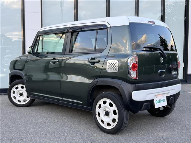 ハスラー Jスタイル 社外ナビ フルセグTV CD/DVD バックモニター 衝突軽減 前席シートヒーター アイドリングストップ 純正アルミホイール オートライト 純正フロアマット プッシュスタート スマートキー ETC(43枚目)