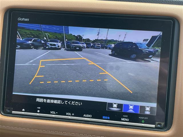 ヴェゼル ハイブリッドＺ・ホンダセンシング　ワンオーナー　純正８インチナビ　フルセグＴＶ　バックモニター　衝突軽減　シートヒーター　レーダークルーズコントロール　アイドリングストップ　ハーフレザー　スマートキー　ＥＴＣ　ＬＥＤライト（3枚目）