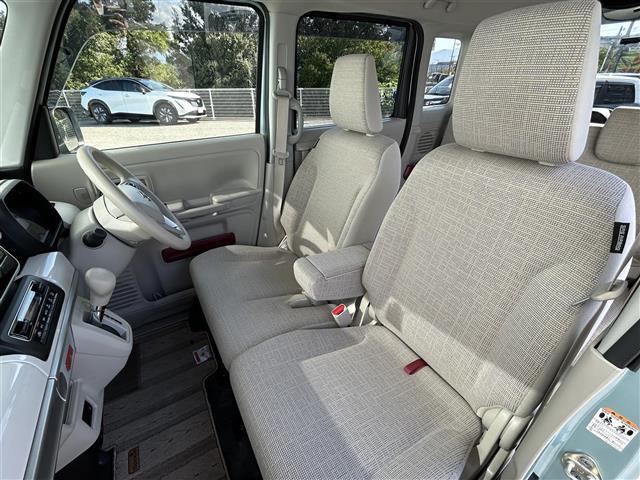 スペーシア ハイブリッドＸ　社外メモリ－ナビ　フルセグＴＶ／ＣＤ／ＤＶＤ／Ｂｌｕｅｔｏｏｔｈ　両側電動パワースライドドア　追従型クルーズコントロール　シートヒータービルトインＥＴＣ　前後ドライブレコーダー　後方コーナーセンサー（18枚目）