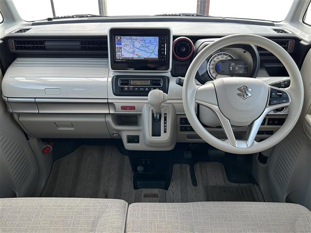 スペーシア ハイブリッドＸ　社外メモリ－ナビ　フルセグＴＶ／ＣＤ／ＤＶＤ／Ｂｌｕｅｔｏｏｔｈ　両側電動パワースライドドア　追従型クルーズコントロール　シートヒータービルトインＥＴＣ　前後ドライブレコーダー　後方コーナーセンサー（42枚目）