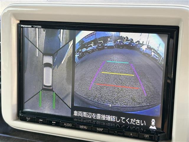 アルトラパン モード ディーラー純正ナビ 全方位モニター シートヒーター デジタルインナーミラー スズキセーフティーサポート 純正フロアマット ビルトインETC(5枚目)