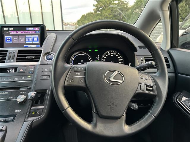 HS HS250h 純正ナビ クルーズコントロール レーンアシスト プリクラ 横滑り防止装置 クリアランスソナー ポールセンサー 三眼LEDヘッドライト パワーシート 緊急通報ボタン デュアルカメラシステム ETC(14枚目)