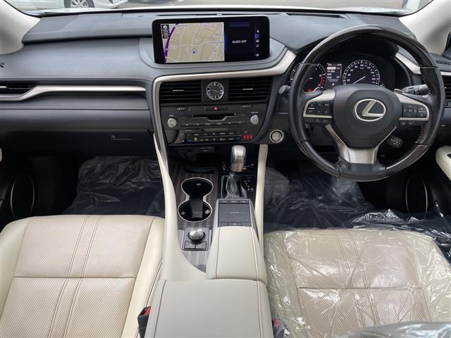 RX RX300 バージョンL 純正ナビ ACC プリクラ レーントレーシングアシスト オートマチックハイビーム 合皮シート パワーシート エアシートヒーター HUD BSM SOSコール オートホールド ドラレコ ETC2.0(5枚目)