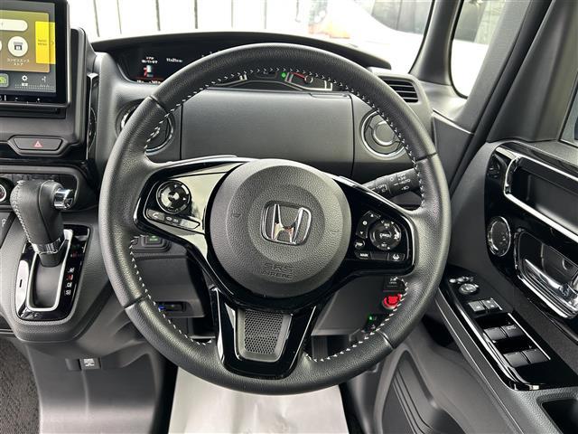 Ｎ－ＢＯＸカスタム ＥＸターボ　社外９インチナビ　バックカメラ　ＥＴＣ　前後ドライブレコーダー　両側パワースライドドア　ワンオーナー　ターボ　シートヒーター　パドルシフト　後コーナーセンサー　純正フロアマット　ＬＥＤヘッド（13枚目）