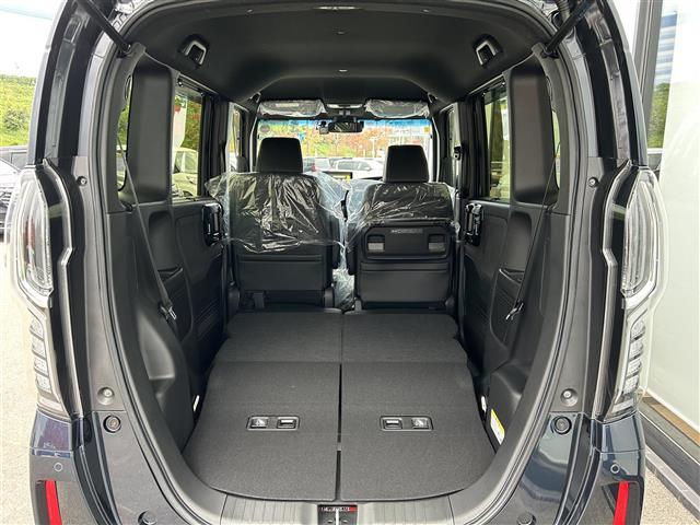 Ｎ－ＢＯＸカスタム ＥＸターボ　社外９インチナビ　バックカメラ　ＥＴＣ　前後ドライブレコーダー　両側パワースライドドア　ワンオーナー　ターボ　シートヒーター　パドルシフト　後コーナーセンサー　純正フロアマット　ＬＥＤヘッド（36枚目）