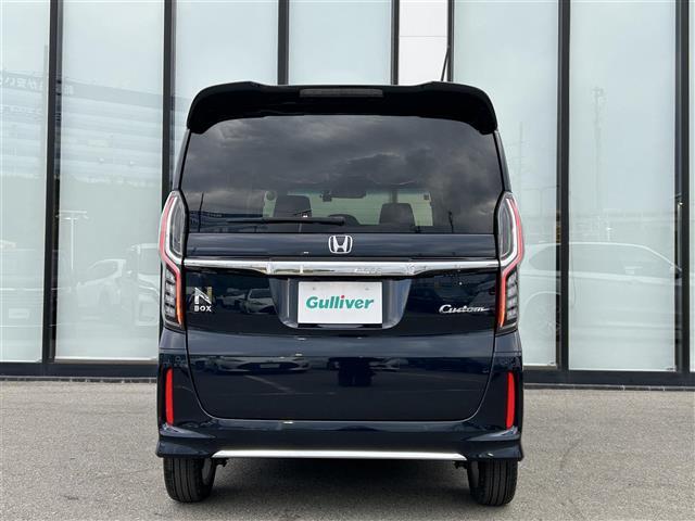 Ｎ－ＢＯＸカスタム ＥＸターボ　社外９インチナビ　バックカメラ　ＥＴＣ　前後ドライブレコーダー　両側パワースライドドア　ワンオーナー　ターボ　シートヒーター　パドルシフト　後コーナーセンサー　純正フロアマット　ＬＥＤヘッド（38枚目）