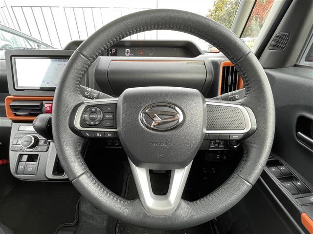 タント ファンクロスターボ　社外ナビ　全方位カメラ　両側パワースライドドア　シートヒーター　ルーフレール　純正フロアマット　コーナーセンサー　純正１５インチＡＷ　ブレーキホールド　電子パーキング　スペアキー　保証書・取説　ＬＥＤ（11枚目）