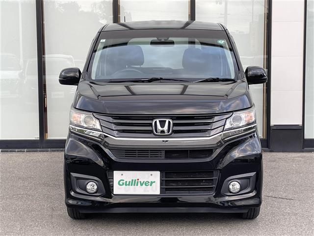 Ｎ－ＷＧＮカスタム Ｇ・ターボパッケージ　純正ナビ　バックカメラ　クルーズコントロール　シティブレーキアクティブシステム　パドルシフト　横滑り防止装置　ハーフレザーシート　ベンチシート　フルフラット　ダブルサイド＋カーテンエアバック　ＥＴＣ（32枚目）