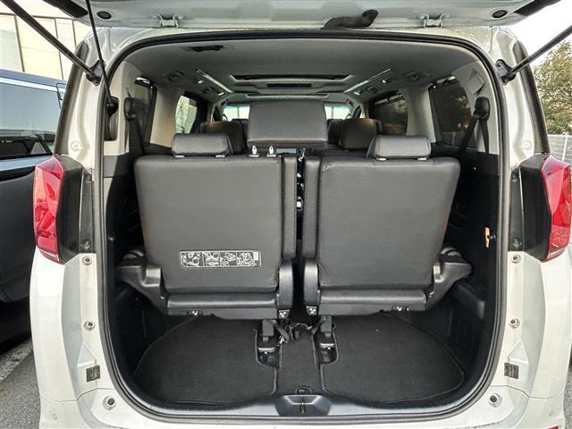 アルファード 2.5S Cパッケージ 社外11インチナビ サンルーフ バックカメラ ETC 前ドライブレコーダー 両側パワースライドドア パワーシート シートヒーター エアシート パワーバックドア オットマン BSM 純正18インチAW(34枚目)