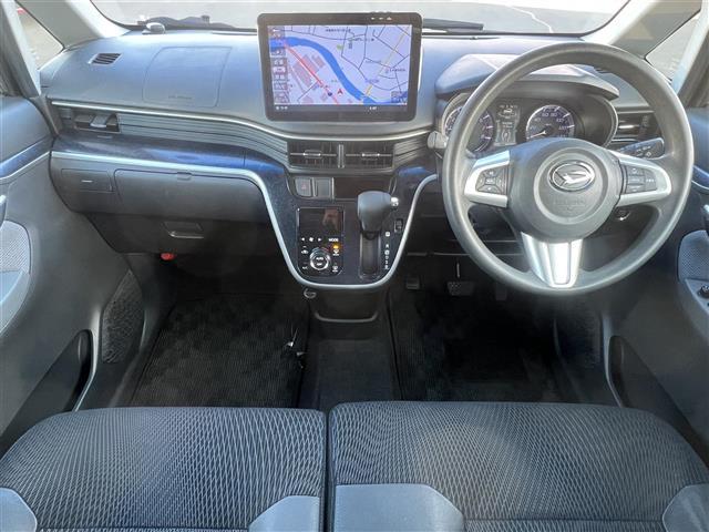 ムーヴ カスタム X ハイパーSA 社外メモリナビ(DVD/CD/BT/AM/FM) フルセグ バックカメラ ダイハツ純正アルミ スマートキー アイドリングストップ プッシュスタート 誤発進抑制機能 オートライト オートエアコン 保証書(42枚目)