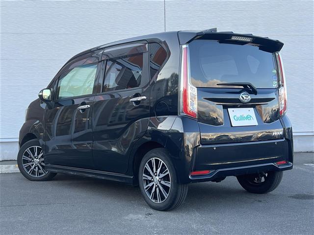 ムーヴ カスタム X ハイパーSA 社外メモリナビ(DVD/CD/BT/AM/FM) フルセグ バックカメラ ダイハツ純正アルミ スマートキー アイドリングストップ プッシュスタート 誤発進抑制機能 オートライト オートエアコン 保証書(43枚目)