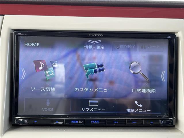 Ｘ　４ＷＤ　社外ＳＤナビ（ＭＤＶ－Ｓ７０７）　ＣＤ　ＤＶＤ　Ｂｌｕｅｔｏｏｔｈ　フルセグ　ＥＴＣ　キセノンヘッドライト　オートライト　スマートキー　プッシュスタート　純正フロアマット　純正ＡＷ有り(3枚目)