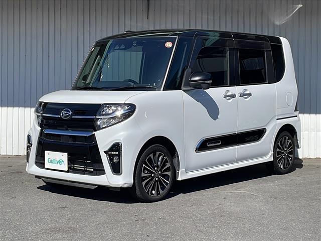 タント カスタムRS 4WD 純正9型メモリナビフルセグTV バックカメラ ビルトインETC 両側パワースライドドア ハーフレザーシート 純正15インチアルミ シートヒーター  レーンキープアシスト ワンオーナー(21枚目)