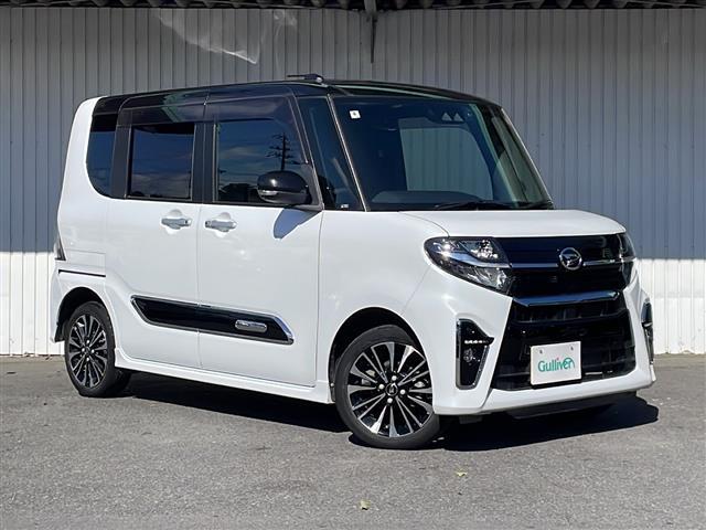 タント カスタムRS 4WD 純正9型メモリナビフルセグTV バックカメラ ビルトインETC 両側パワースライドドア ハーフレザーシート 純正15インチアルミ シートヒーター  レーンキープアシスト ワンオーナー(37枚目)