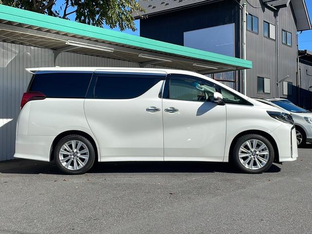 アルファード 2.5S トヨタセーフティセンス アルパイン9型ナビフルセグTV アルパインフリップダウンモニター 両側パワースライドドア 純正18インチアルミ ビルトインETC スマートキー プッシュスタート(38枚目)