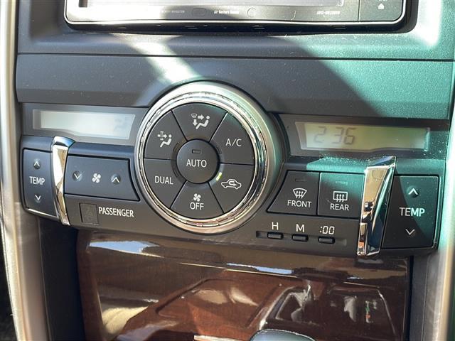 マークX 250G Four 4WD メモリナビフルセグTV 純正16インチアルミ プッシュスタート 保証書・取説 スペアキー(14枚目)