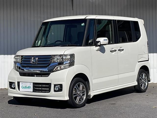 N-BOXカスタム G・Lパッケージ 4WD 純正14インチアルミ 左側パワースライドドア HIDヘッドライト プッシュスタート スマートキー(18枚目)
