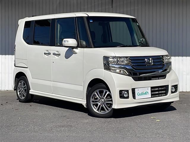 N-BOXカスタム G・Lパッケージ 4WD 純正14インチアルミ 左側パワースライドドア HIDヘッドライト プッシュスタート スマートキー(36枚目)