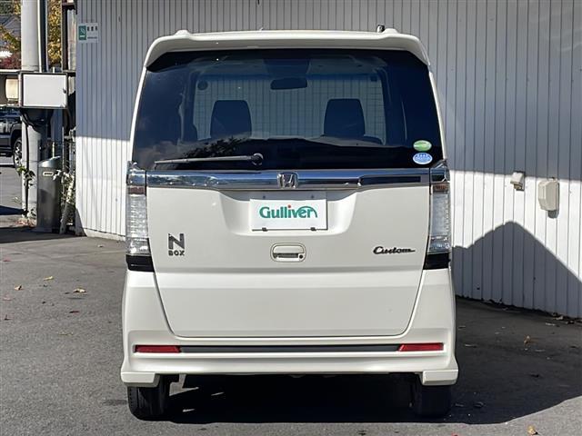 N-BOXカスタム G・Lパッケージ 4WD 純正14インチアルミ 左側パワースライドドア HIDヘッドライト プッシュスタート スマートキー(38枚目)
