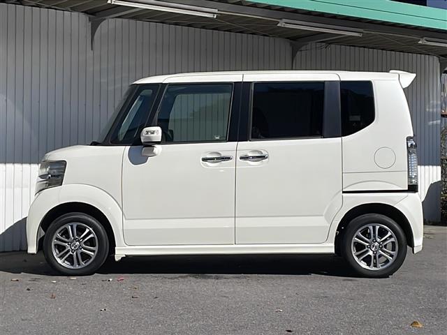 N-BOXカスタム G・Lパッケージ 4WD 純正14インチアルミ 左側パワースライドドア HIDヘッドライト プッシュスタート スマートキー(39枚目)
