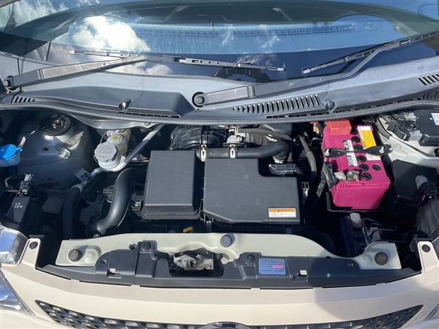 モコ S FOUR 4WD 社外CD プッシュスタート 社外13インチアルミ スマートキー アイドリングストップ ホイール付き冬タイヤ積込 純正フロアマット 保証書・取説(29枚目)