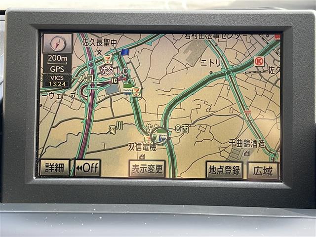 ＨＳ ＨＳ２５０ｈ　バージョンＬ　ブラウンレザーシート　純正メーカーナビ　バックカメラ　フロントカメラ　ＥＴＣ　ドライブレコーダー　コーナーセンサー　純正１８インチアルミ　純正ウッドコンビステアリング　コーナーセンサー（4枚目）