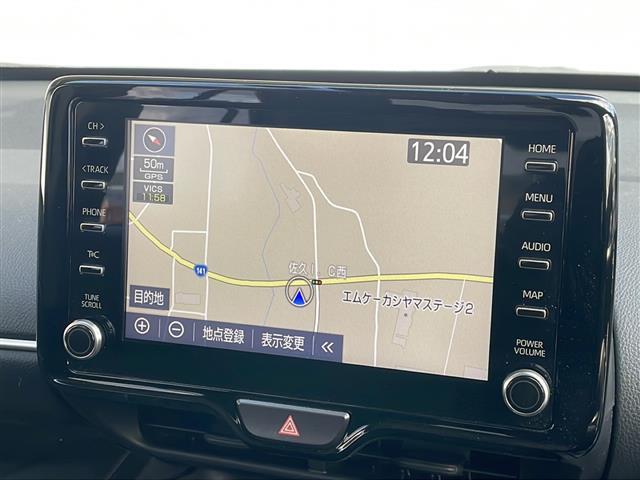 ヤリスクロス ハイブリッドＧ　４ＷＤ　トヨタセーフティセンス　純正メーカーナビフルセグＴＶ　バックカメラ　ＥＴＣ　純正１６インチアルミ　レーダークルーズコントロール　前後コーナーセンサー　ＬＥＤヘッドライト　プッシュスタート（4枚目）