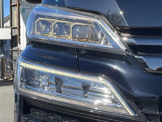 ヴェルファイア Z ゴールデンアイズII 4WD 純正メーカーナビ バックカメラ ETC 両側パワースライドドア パワーバックドア 純正18インチアルミ トヨタセーフティセンス コーナーセンサー LEDヘッドライト 保証書・スペアキー(35枚目)