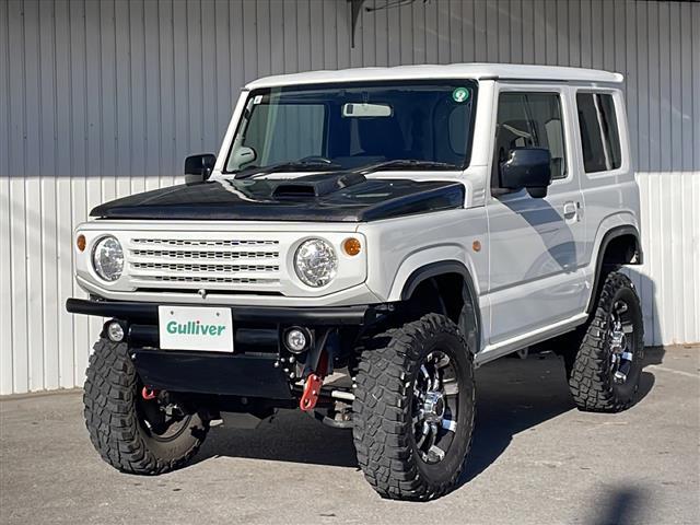 ジムニー XL 純正8型ナビフルセグTV 社外16インチアルミ BFグッドリッチM/T リフトアップ ラテラルロッド 社外ボンネット 社外マフラー 社外前後バンパー 社外グリル 社外テール 社外オーバーフェンダー(22枚目)