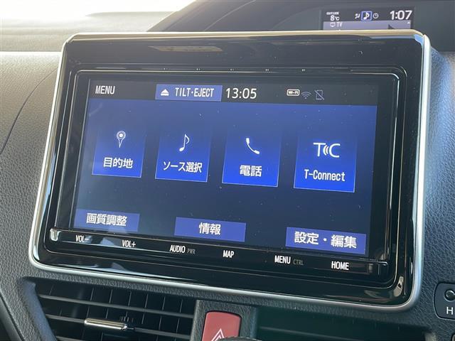 エスクァイア Xi 4WD トヨタセーフティセンス 純正9型メモリナビフルセグTV バックカメラ ETC ドライブレコーダー 左側パワースライドドア 純正エンジンスターター 社外17インチアルミ プッシュスタート(5枚目)