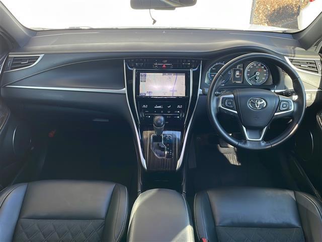 ハリアーハイブリッド エレガンス 4WD 純正9型ナビフルセグTV Weds20インチアルミ 社外エアロ ハーフレザーシート ドライブレコーダー プッシュスタート スマートキー パワーシート(2枚目)