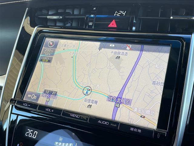 ハリアーハイブリッド エレガンス 4WD 純正9型ナビフルセグTV Weds20インチアルミ 社外エアロ ハーフレザーシート ドライブレコーダー プッシュスタート スマートキー パワーシート(4枚目)