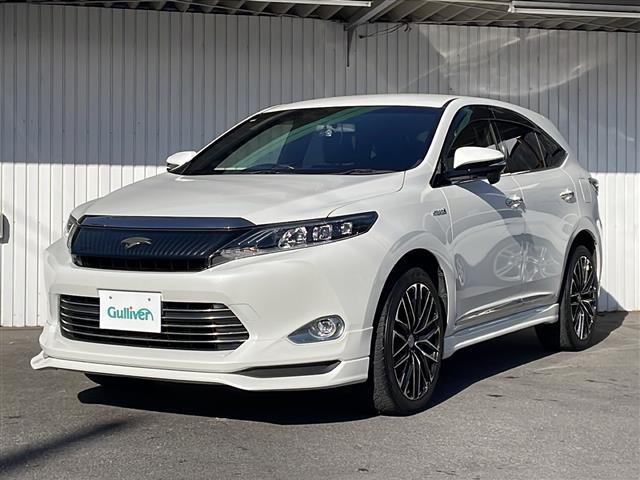 ハリアーハイブリッド エレガンス 4WD 純正9型ナビフルセグTV Weds20インチアルミ 社外エアロ ハーフレザーシート ドライブレコーダー プッシュスタート スマートキー パワーシート(21枚目)