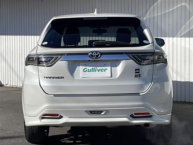 ハリアーハイブリッド エレガンス 4WD 純正9型ナビフルセグTV Weds20インチアルミ 社外エアロ ハーフレザーシート ドライブレコーダー プッシュスタート スマートキー パワーシート(39枚目)