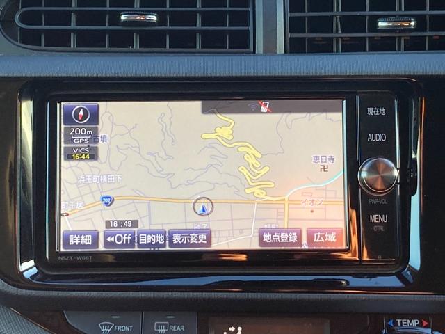 アクア Ｓ　純正ＳＤナビ（ＣＤ／ＤＶＤ／ＢＴ／フルセグ）　バックカメラ　プリクラッシュセーフティ　レーンキープアシスト　オートハイビーム　ステアリングスイッチ　ＡＵＴＯライト　プッシュスタート　スマートキー（8枚目）